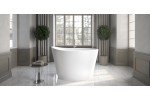 True Ofuro White Freestanding Solid Surface Bathtub012web[1]